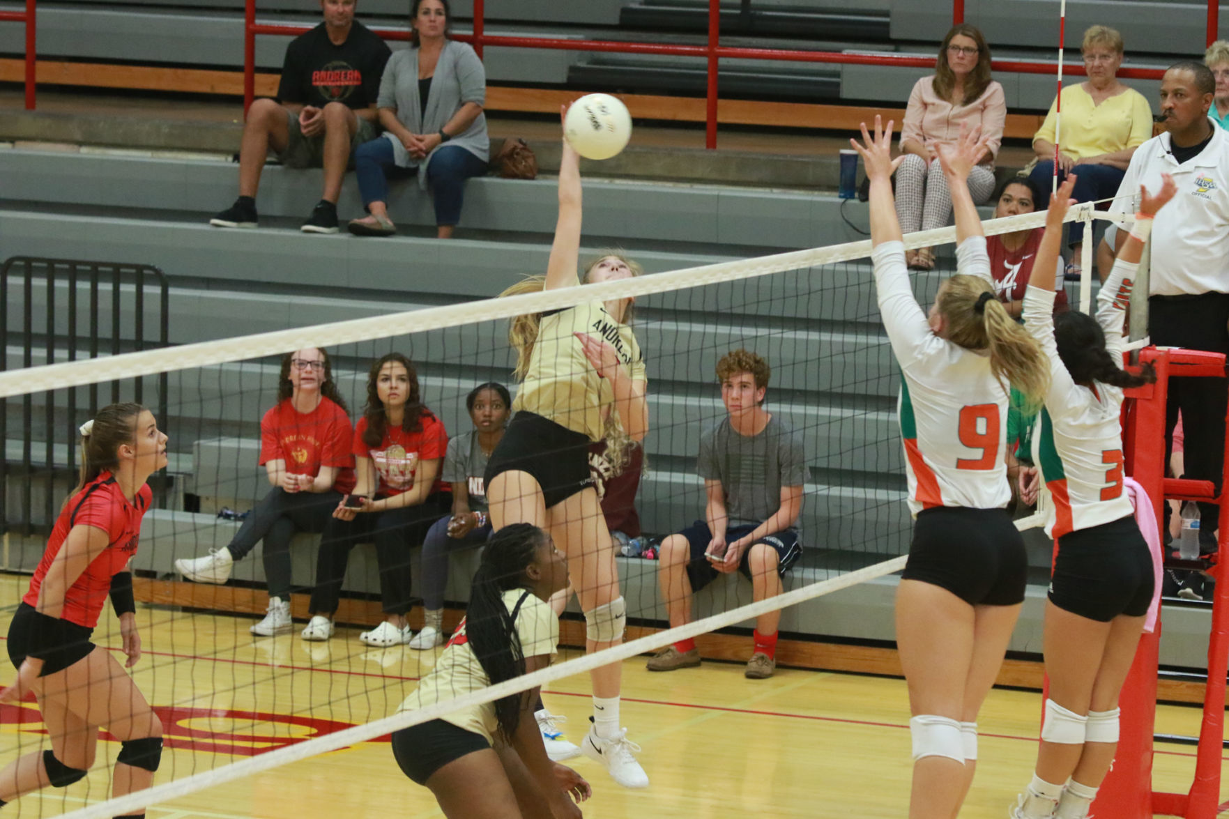 Gallery: Girls volleyball - Wheeler at Andrean